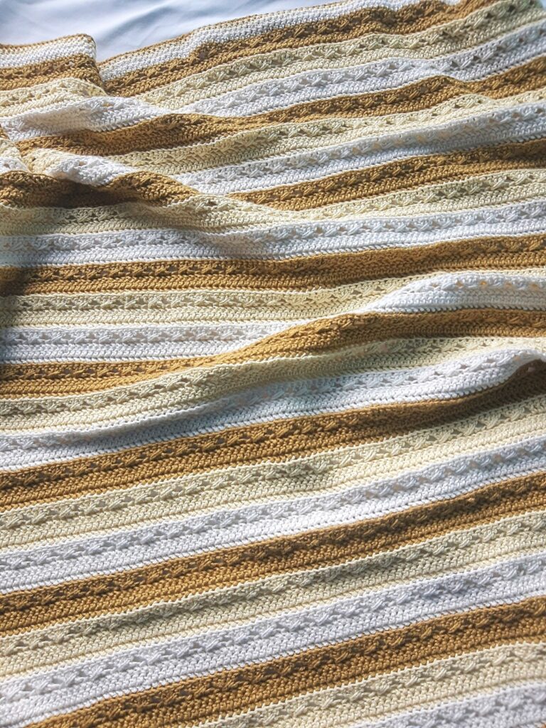 Sunshine Crochet Baby Blanket